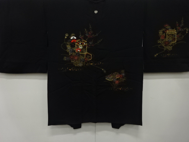 JAPANESE HAORI / EMBROIDERY / BUCKET PATTERN